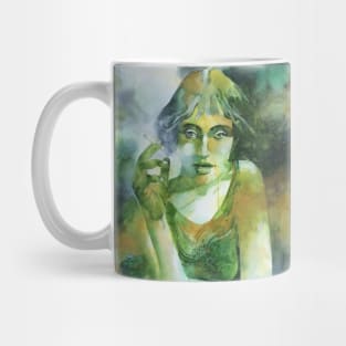 The girl who smoked gauloises Mug